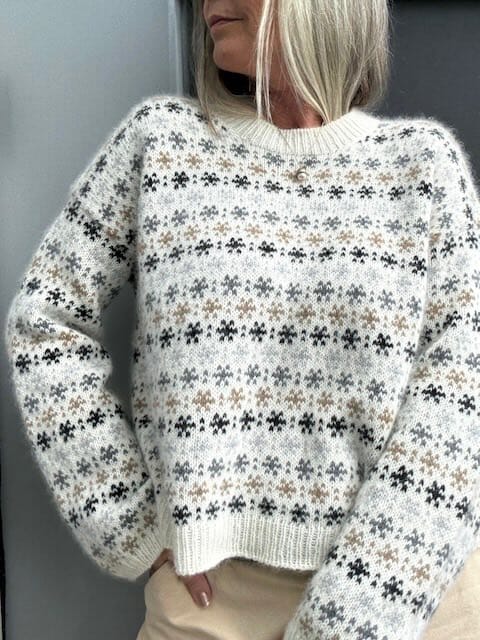 Rikke Bloom Sweater by Rikke Jönsson, No 3 knitting kit Knitting kits Rikke Jönsson