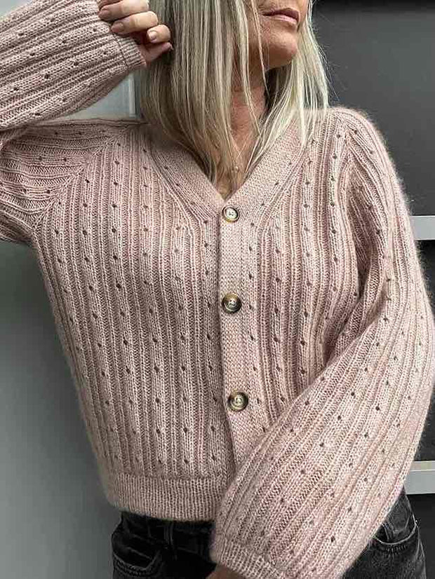 SKELET Rikke cardigan No 1 by Rikke Jönsson, knitting pattern (UK, DE, SE, NO) Knitting patterns Rikke Jönsson