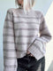 Rikke Cozy Sweater by Rikke Jönsson (one stripe color), No 3 knitting kit
