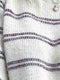 Rikke Cozy Sweater by Rikke Jönsson (two stripe colors), No 3 knitting kit