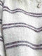 Rikke Cozy Sweater by Rikke Jönsson (two stripe colors), No 3 knitting kit