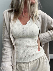 Rikke Summer Top by Rikke Jönsson, knitting pattern Knitting patterns Rikke Jönsson