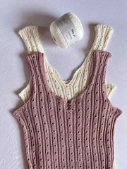 Rikke Summer Top by Rikke Jönsson, knitting pattern Knitting patterns Rikke Jönsson