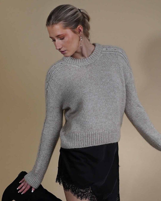 Rikke Sweater No 2 | Simple Lace Pattern | Rikke Jönsson & Önling