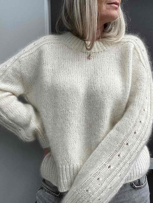 Rikke Sweater No 2 by Rikke Jönsson, No 2 + silk mohair knitting kit