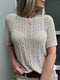 Rikke tee by Rikke Jönsson, knitting pattern (UK, DE, SE, NO)