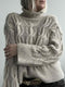 KLADDE MGL OPSKRIFT Rikke Twist Sweater by Rikke Jönsson, knitting pattern (UK, SE, NO, DE) Knitting patterns Rikke Jönsson