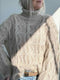 Rikke Twist Sweater by Rikke Jönsson, No 1 + silk mohair knitting kit Knitting kits Rikke Jönsson