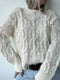 Rikke Twist Sweater by Rikke Jönsson, No 4 + silk mohair knitting kit Knitting kits Rikke Jönsson