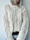 Rikke Twist Sweater by Rikke Jönsson, No 4 + silk mohair knitting kit Knitting kits Rikke Jönsson
