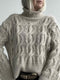 Rikke Twist Sweater by Rikke Jönsson, No 1 + silk mohair knitting kit Knitting kits Rikke Jönsson 