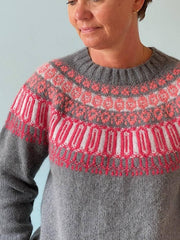 Rosir, Icelandic Sweater, knitting pattern Knitting patterns Önling - Katrine Hannibal