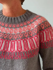 Rosir, Icelandic Sweater, knitting pattern Knitting patterns Önling - Katrine Hannibal