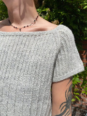 Rustic blouse by Hanne Falkenberg, pattern Knitting patterns Hanne Falkenberg