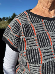 Saga vest by Hanne Falkenberg (No 20), knitting pattern