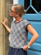 Saga Vest by Hanne Falkenberg, No 21 knitting kit Knitting kits Hanne Falkenberg