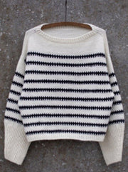 Sailor Sweater af Anne Ventzel, No 1 strikkekit Strikkekit Anne Ventzel