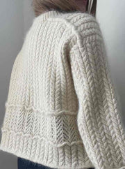 Sarang sweater by Aegyo Knit, No 2 + Silk Mohair yarn kit (excl pattern) Knitting kits Aegyo Knit