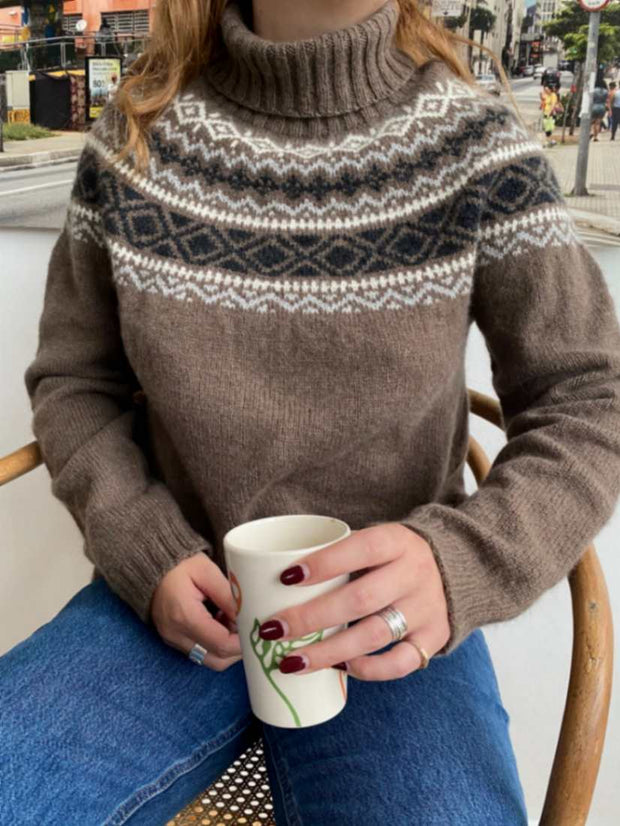 Sirid Faroese Sweater by Önling, knitting pattern