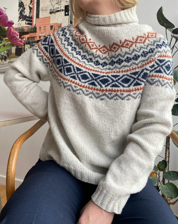 Sirid Faroese Sweater by Önling, knitting pattern Knitting patterns Önling - Katrine Hannibal 