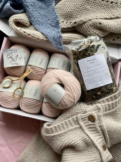 Skagen KAL Knitting Box - in No 2, 100% merino wool Knitting boxes Önling - Katrine Hannibal 