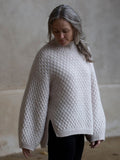 Smilla Sweater by Anne Ventzel, No 20 + Silk mohair kit Knitting kits Anne Ventzel