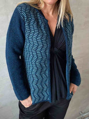 Sofi - combi jacket by Hanne Falkenberg, knitting pattern Knitting patterns Hanne Falkenberg
