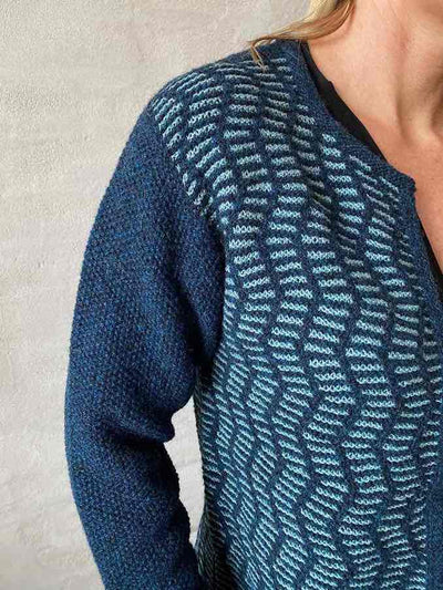 Sofi - combi jacket by Hanne Falkenberg, No 20 + 21 knitting kit