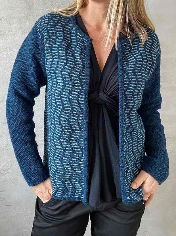 Sofi - combi jacket by Hanne Falkenberg, No 20 + 21 knitting kit