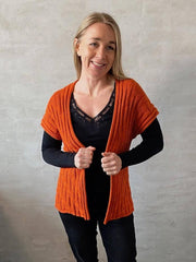 Steps vest by Hanne Falkenberg, knitting pattern Knitting patterns Hanne Falkenberg