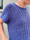 Stil blouse by Hanne Falkenberg, pattern (only sold as part of kit) Knitting patterns Hanne Falkenberg