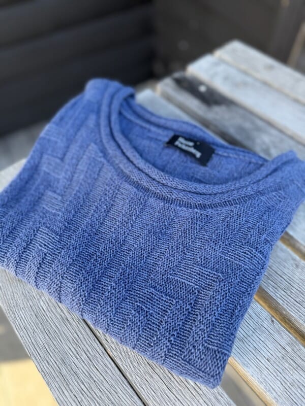 Stil blouse by Hanne Falkenberg, knitting pattern