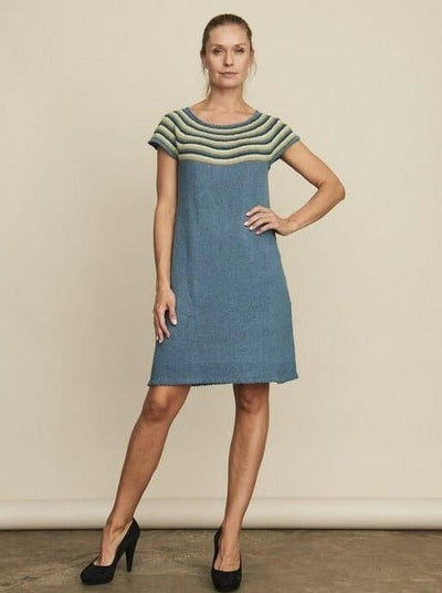 Striped summer dress by Önling, knitting pattern