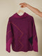 Studio Long sweater by Hanne Falkenberg, knitting pattern