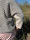 Studio sweater w 3/4 length sleeves by Hanne Falkenberg, No 2 knitting kit