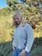 Studio sweater w 3/4 length sleeves by Hanne Falkenberg, No 2 knitting kit