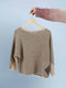 Studio sweater w 3/4 length sleeves by Hanne Falkenberg, (No. 20) knitting pattern