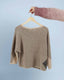 Studio sweater w 3/4 length sleeves by Hanne Falkenberg, (No. 20) knitting pattern