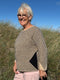 Studio sweater w 3/4 length sleeves by Hanne Falkenberg, (No. 20) knitting pattern