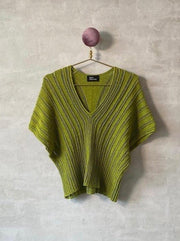 Summertime top af Hanne Falkenberg, No 21 strikkekit | Lime (408) (x)