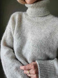 Sweater No 11 light, My Favourite Things Knitwear | Silver grey, Light grey