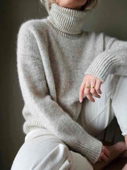 Sweater No 11 light, My Favourite Things Knitwear | Silver grey, Light grey