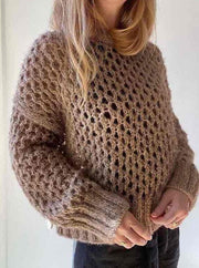 Sweater No 21 by My Favourite Things Knitwear, No 1 + silk mohair yarn kit (excl pattern) Knitting kits My Favourite Things Knitwear