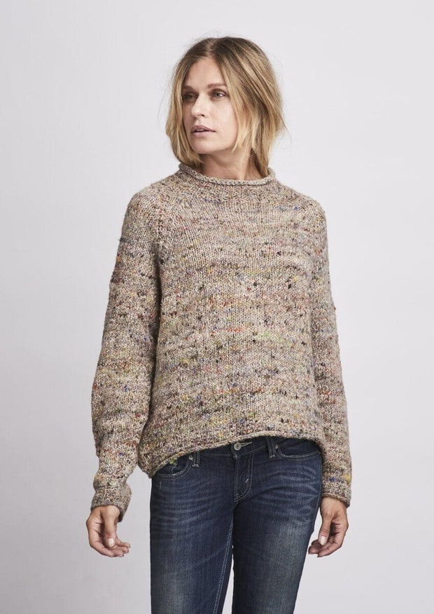 Sweater with specks by Önling, knitting pattern