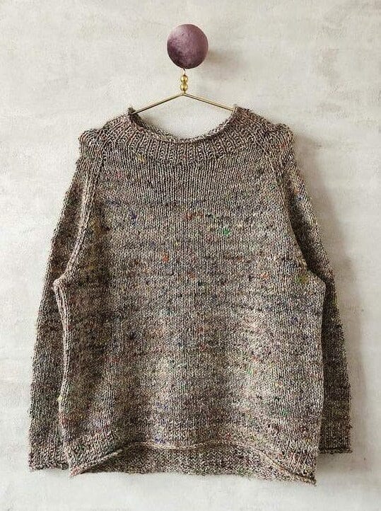 Sweater with specks by Önling, knitting pattern