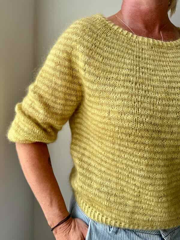 Telma Tee by Önling, knitting pattern Knitting patterns Önling - Katrine Hannibal