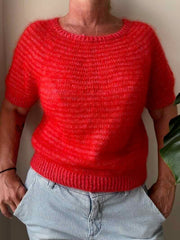 Telma Tee by Önling, knitting pattern Knitting patterns Önling - Katrine Hannibal