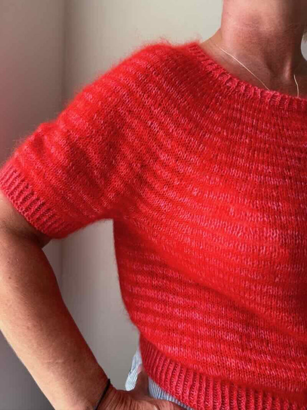 Telma Tee by Önling, knitting pattern Knitting patterns Önling - Katrine Hannibal