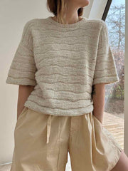 Tide Loop Tee by Other Loops, yarn kit in Önling No 14 (ex pattern) Knitting kits Other Loops