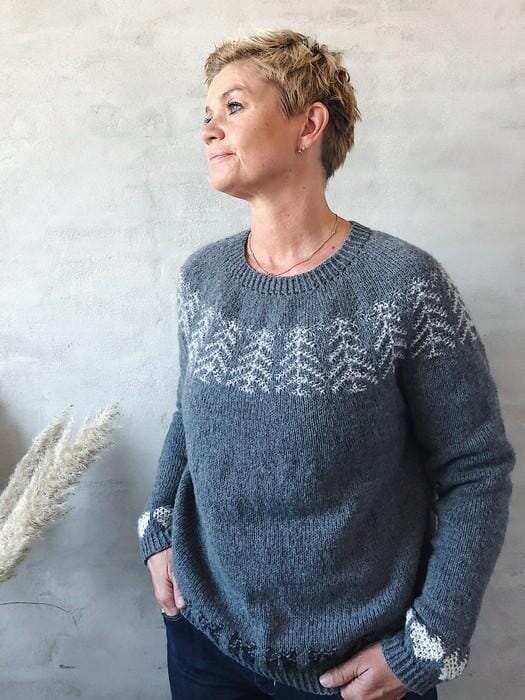 Tinka Christmas sweater by Önling, knitting pattern